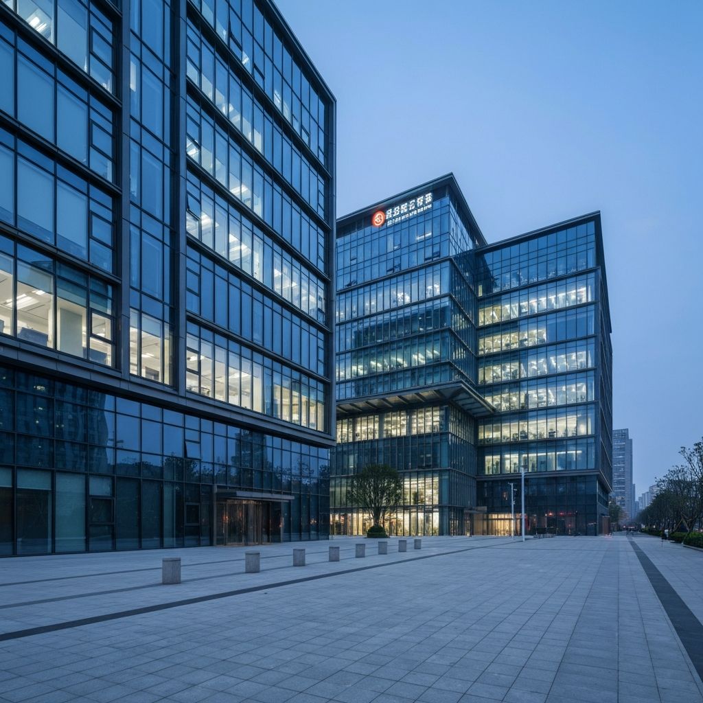 AuSSE office in Suzhou at dusk