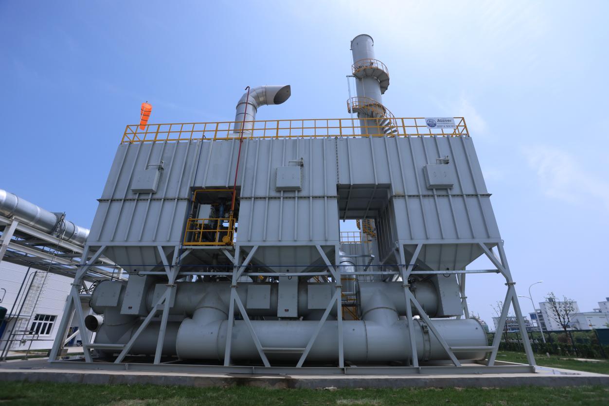 VOC & Dust Treatment System for Coatings Production project photo 2